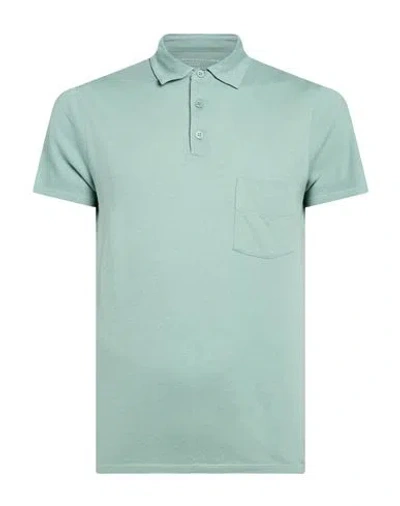 Majestic Filatures Man T-shirt Sage Green Size M Organic Cotton, Cashmere