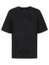 Majestic Filatures Organic Cotton T-shirt In Black