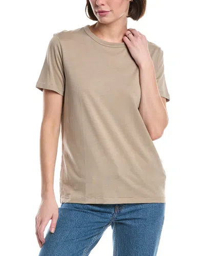 Majestic Filatures Semi Relaxed T-shirt In Brown