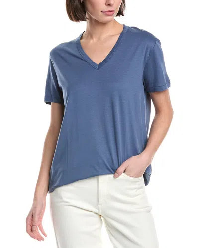 Majestic Filatures Semi-relaxed T-shirt In Blue