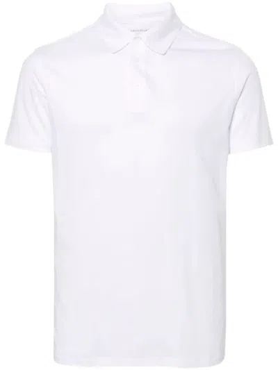 Majestic Filatures Short Sleeve Polo In White