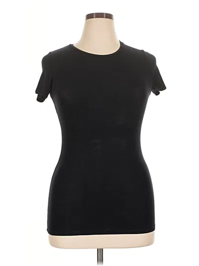Pre-owned Majestic Filatures Short Sleeve T-shirt In Black