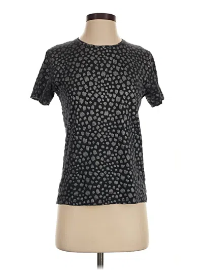 Pre-owned Majestic Filatures Short Sleeve T-shirt In Black