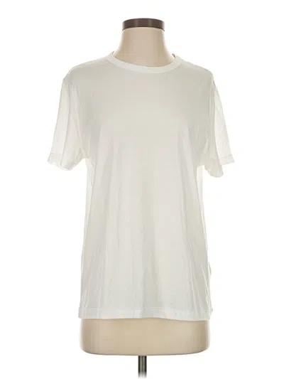 Pre-owned Majestic Filatures Short Sleeve T-shirt In Ivory