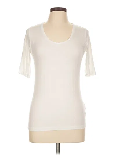Pre-owned Majestic Filatures Short Sleeve T-shirt In Ivory