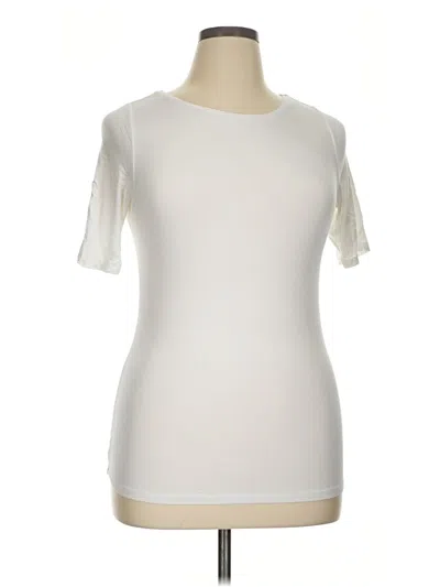Pre-owned Majestic Filatures Short Sleeve T-shirt In Ivory