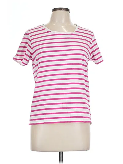 Pre-owned Majestic Filatures Short Sleeve T-shirt In Pink