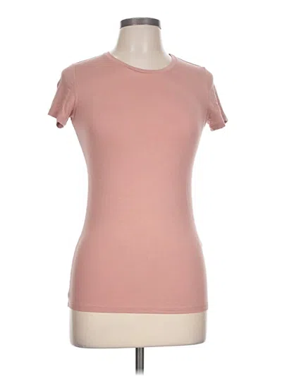 Pre-owned Majestic Filatures Short Sleeve T-shirt In Pink