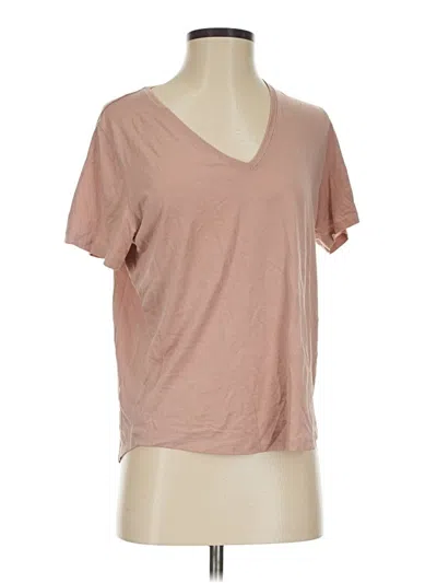 Pre-owned Majestic Filatures Short Sleeve T-shirt In Tan