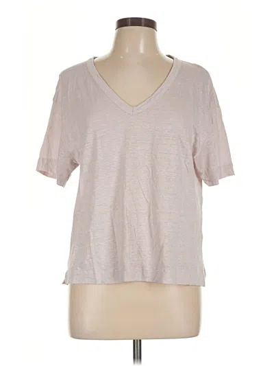 Pre-owned Majestic Filatures Short Sleeve T-shirt In Tan