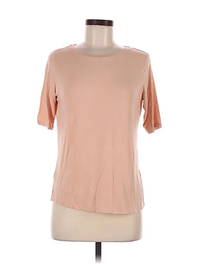 Pre-owned Majestic Filatures Short Sleeve T-shirt In Tan