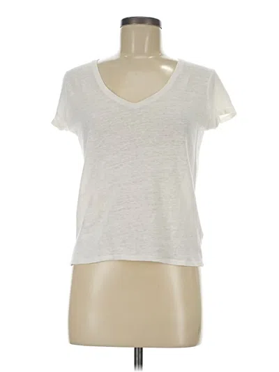 Pre-owned Majestic Filatures Short Sleeve T-shirt In White