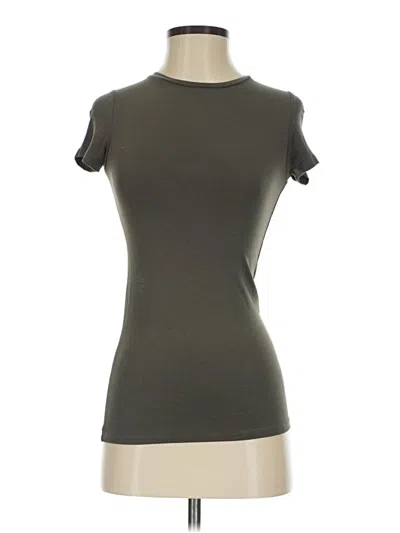 Pre-owned Majestic Filatures Short Sleeve Turtleneck In Gray