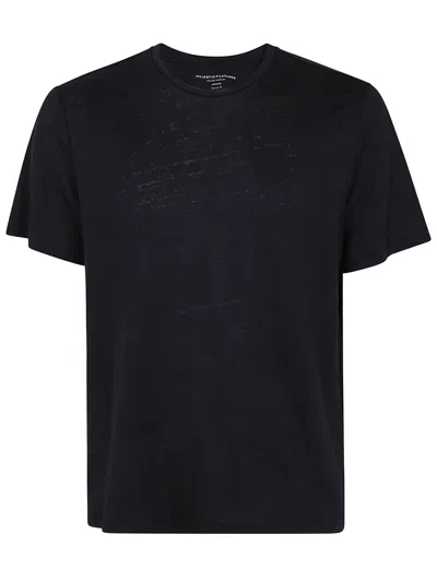 Majestic Filatures Short Sleeves Round Neck Sweater Clothing In Black