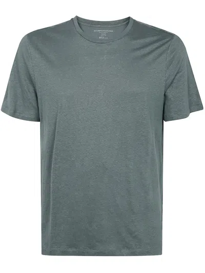 Majestic Filatures Short Sleeves Round Neck Sweater Clothing In Green