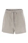 Majestic Filatures Shorts With Drawstring Waist In Gray