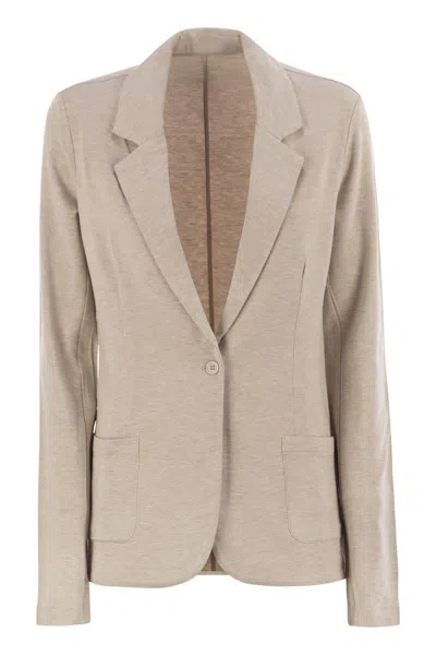 Majestic Filatures Single Button Jacket