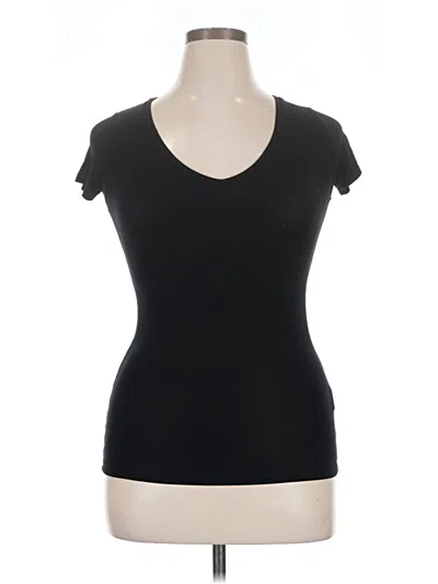 Pre-owned Majestic Filatures Sleeveless T-shirt In Black