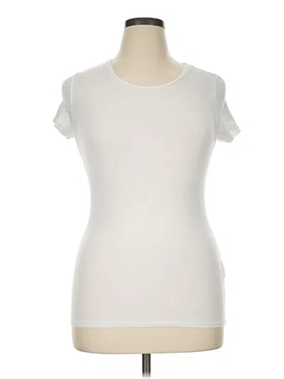 Pre-owned Majestic Filatures Sleeveless T-shirt In Ivory