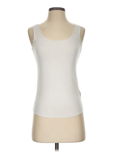 Pre-owned Majestic Filatures Sleeveless T-shirt In Ivory