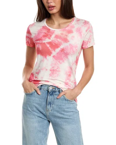 Majestic Filatures Soft Touch Novelty T-shirt In Pink