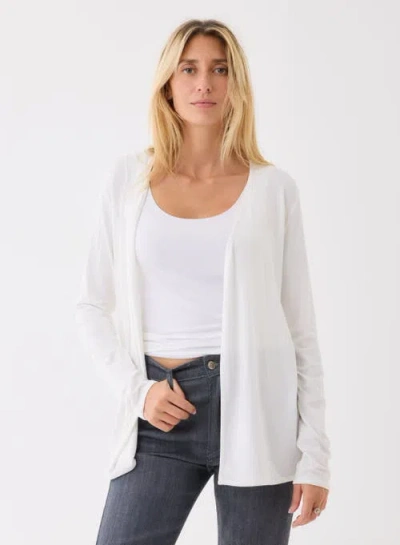 MAJESTIC MAJESTIC FILATURES SOFT TOUCH OPEN CARDIGAN