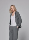 Majestic Filatures Soft Touch Two Button Blazer