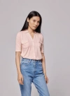 Majestic Filatures Stretch Linen 3/4 Sleeve Pocket Shirt