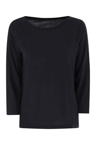 Majestic Filatures T-shirt With 3/4 Sleeves