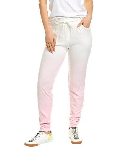 Majestic Filatures Terry Ombre Drawstring Pant In Pink