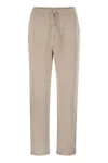 Majestic Trousers With Drawstring Waist