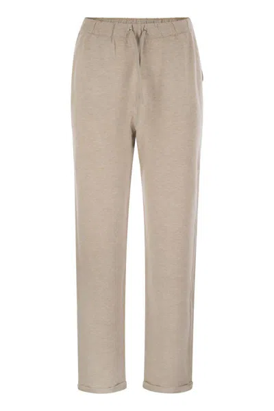 Majestic Filatures Trousers With Drawstring Waist