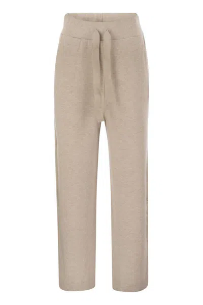 Majestic Filatures Trousers With Drawstring Waist