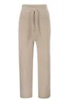 Majestic Trousers With Drawstring Waist