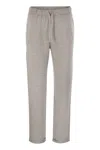 Majestic Filatures Trousers With Drawstring Waist