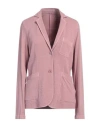 Majestic Filatures Woman Blazer Antique Rose Size 4 Viscose, Elastane In Pink