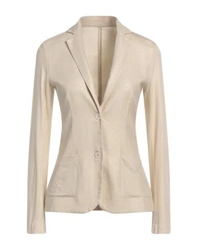Majestic Filatures Woman Blazer Platinum Size 1 Viscose, Elastane