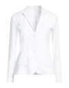 Majestic Filatures Woman Blazer White Size 1 Viscose, Elastane In White