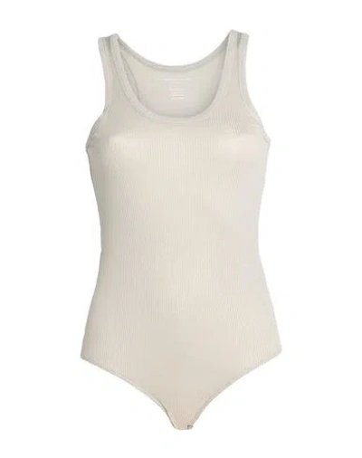 Majestic Filatures Woman Bodysuit Grey Size 1 Viscose, Elastane