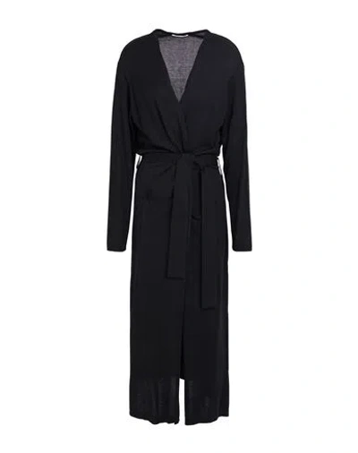 Majestic Filatures Woman Cardigan Black Size 1 Silk, Viscose
