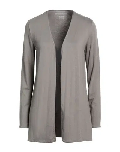 Majestic Filatures Woman Cardigan Grey Size 1 Viscose, Elastane In Gray