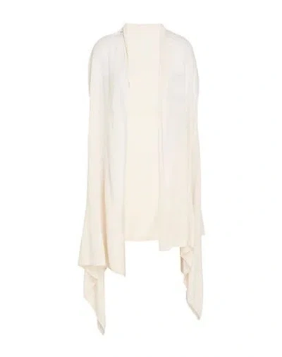 Majestic Filatures Woman Cardigan Ivory Size Onesize Linen In Neutral