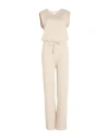 Majestic Filatures Woman Jumpsuit Beige Size 1 Viscose, Elastane In Pink