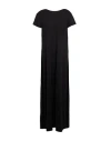 Majestic Filatures Woman Maxi Dress Black Size 2 Linen, Elastane