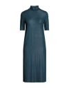 Majestic Filatures Woman Midi Dress Deep Teal Size 1 Viscose, Elastane In Green