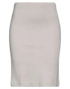 Majestic Filatures Woman Midi Skirt Beige Size 1 Merino Wool