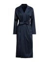 Majestic Filatures Woman Overcoat & Trench Coat Navy Size 1 Cotton In Navy