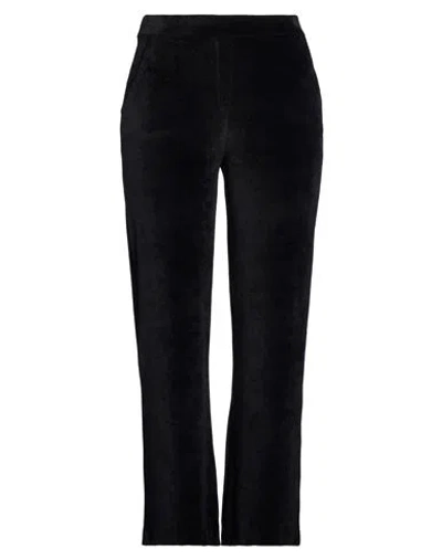 Majestic Filatures Woman Pants Black Size 2 Cotton, Modal, Elastane