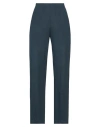 Majestic Filatures Woman Pants Blue Size 1 Linen, Elastane