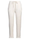 Majestic Filatures Woman Pants Cream Size 1 Viscose, Elastane In White